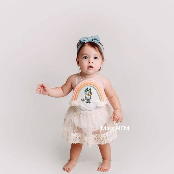 Bluey Dress Bingo Romper Sunsuit Jumpsuit Bluey Outfit clothes Bluey Birthday